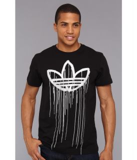 adidas Originals Action Drips Graphic Tee Mens T Shirt (Black)