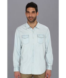 Tommy Bahama Denim By All Seams Denim L/S Shirt Mens Long Sleeve Button Up (Navy)