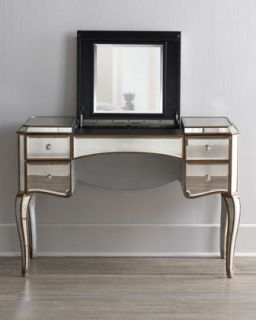 Claudia Mirrored Vanity/Desk