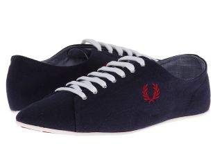 Fred Perry Alley Canvas Womens Lace up casual Shoes (Black)