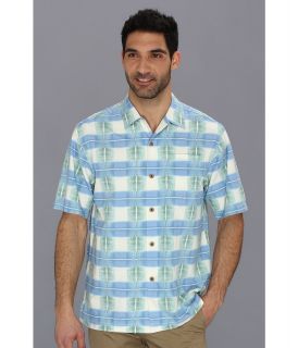 Tommy Bahama Plaidatino Camp Shirt Mens Short Sleeve Button Up (Multi)