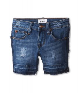 Hudson Kids Super Soft Raw Edge Detail 4 Shorts With Small Distressing Girls Shorts (Bone)