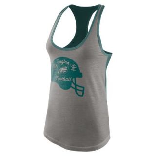 Nike Helmet (NFL Philadelphia Eagles) Womens Tank Top   Dk Grey Heather