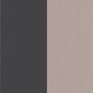 Kelly Hoppen Charcoal/taupe Bold stripe wallpaper