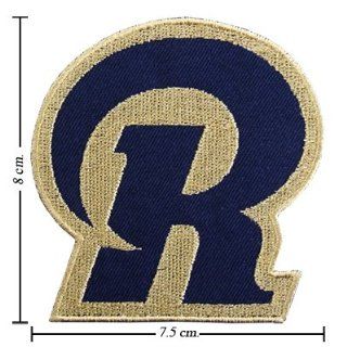 St Louis Rams Patches Logo II Embroidered Iron on Patches From Thailand  Other Products  
