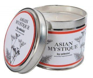 Sebnini Of England ASIAN MYSTIQUE Large Luxury Fragranced Candle Tin Beauty