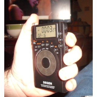 Degen DE1123 DSP AM/FM/SW Pocket Radio with 1GB  Player & Recorder Electronics