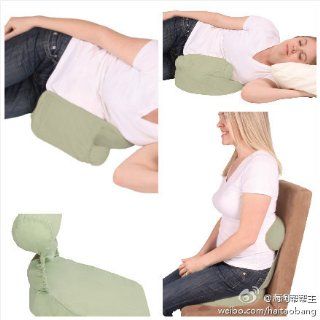 Leachco Belly Up Adjustable Pregnancy Wedge and Roll Pillow   Sage  Maternity Pillows  Baby
