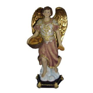 Archangel Barachiel Statue  8"   Of The Seven Archangels   Polyresin   Free John Paul II Medal Incl.  