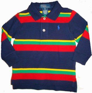Polo by Ralph Lauren Polo Shirt Navy Striped Available in Several Sizes (12 Months) Infant And Toddler Shirts Baby