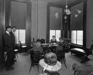 early 1900s photo Judge Lindsey in chambers, Juvenile Court, Denver, Colo. gr b5  