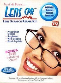 As Seen on TV Lens Scratch Repair Kit With UV Inhibitors (4 Pack) Health & Personal Care