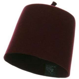 Fez Hat   Wool Felt Material   As Seen on Doctor Who Clothing