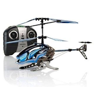 Remote Control RC Radio Control Gyropter Helicopter with LED Lights (Colors Blue and Silver sent at random) Toys & Games