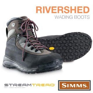 Simms Rivershed Wading Boots 13  Fishing Wader Boots  Sports & Outdoors