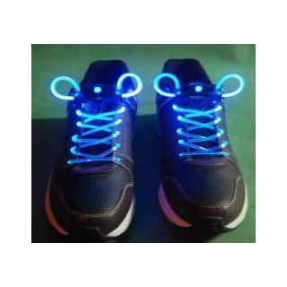 LED Light up Shoelaces   Blue, Great for Halloween These Will Be on of the Hottest Items for This Year for the Holiday Season. LED Light up Shoelaces with 3 Settings, on Solid, Flashing Fast, and Flashing Slow. Each Shoelace Is About 32" Long and The