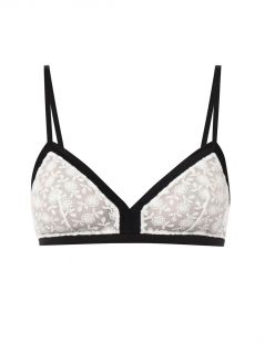 Stella embroidered bra  Morgan Lane