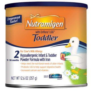 Nutramigen with Enflora LGG, For Cow's Milk Allergy, 19.8 Oz (Pack of 4) Health & Personal Care