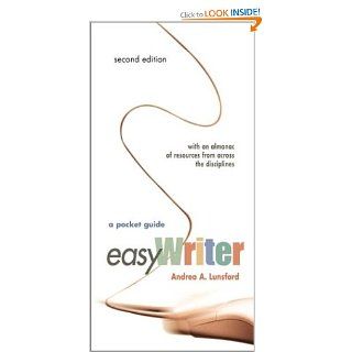 Easy Writer (9780312243487) Lunsford Books