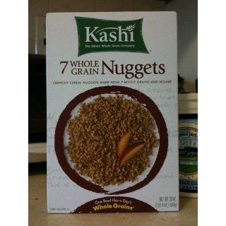 Kashi 7 Whole Grain Nuggets, 20 Ounce Boxes (Pack of 6)  Cold Breakfast Cereals  Grocery & Gourmet Food