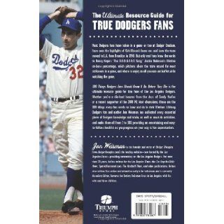 100 Things Dodgers Fans Should Know & Do Before They Die (100 ThingsFans Should Know) Jon Weisman 9781600781667 Books