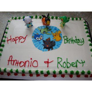 Pokemon Birthday Cake Topper Decorating Kit Toys & Games