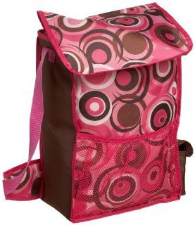 Homz Over The Shoulder Shower Bag, Circles   Storage And Organization Products