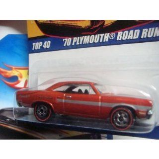 Hot Wheels '70 Plymouth Road Runner Since '68 Series Red Line 40th Anniversary Card Issue #17 Scale 1/64 Collector Toys & Games
