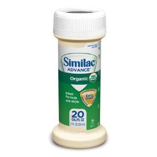 Similac Advance Organic Infant Baby Formula, 48 Bottles, 2 Fl Oz, Ready to Feed Health & Personal Care