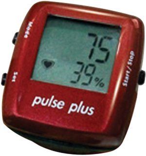 Pulse Plus Heart Rate Ring RED (ONE SIZE FITS MOST) RING  Sporting Goods  Sports & Outdoors