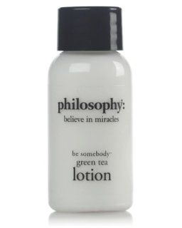 Philosophy Believe in Miracles Be Somebody Green Tea Lotion Lot of 20 Each 1oz Bottles. Total of 20oz  Body Lotions  Beauty