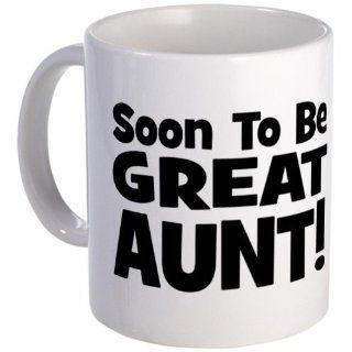 Soon To Be Great Aunt Mug by  Kitchen & Dining