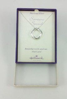 Someone Special Sterling Silver Necklace Hallmark 18 in Chain   Toe Rings