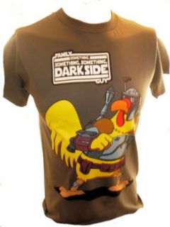 Family Guy Star Wars Mens T Shirt   Something Something Darkside Boba Fett Chicken Movie And Tv Fan T Shirts Clothing