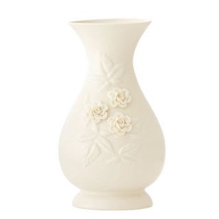 Belleek Living Ivory Rose Vase