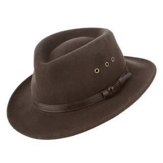 Osborne Brown felt fedora hat