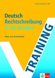 Training Deutsch Rechtschreibung   9./10. Schuljahr Bücher