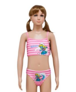 Die Schlmpfe Bikini pink (104) Bekleidung