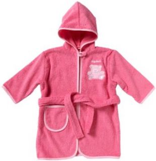 Playshoes Frottee Bademantel 340101 Mdchen Babybekleidung/ Bademntel, Gr. 98/ 104 Pink (pink 18) Bekleidung