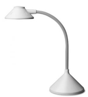 LiteXpress LED Tischleuchte Desk Lamp 105   energiesparend, dimmbar, modernes Design, wei Beleuchtung