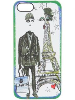 Lanvin Eiffel Tower Sketch Iphone 5 Case   Vitkac