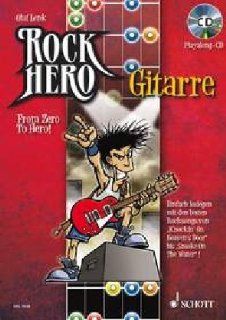 Rock Hero   Gitarre From Zero To Hero. E Gitarre. Lehrbuch mit CD. Schott Pro Line Olaf Lenk, Dieter Klapper Bücher