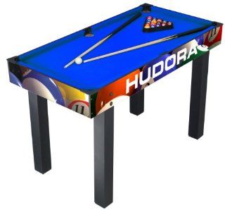 Hudora Spieltische Billardtisch, Spielflche circa 114,5 X 53 cm, Blau, 71434 Sport & Freizeit