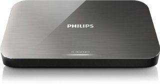 Philips HMP7001/12 HD Media Player (Smart TV, VOD, WiFi, DLNA, DivX+ HD, HDMI, USB 2.0, eSATA, Smartphone App) silbergrau Heimkino, TV & Video