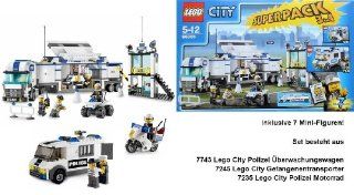 LEGO City 66305 Polizei Superpack 7743 / 7245 / 7235 Spielzeug