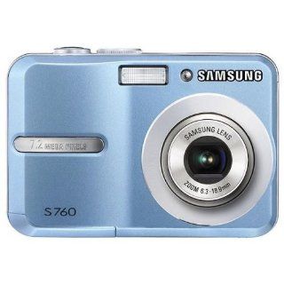 Samsung S760 Digitalkamera 2,4 Zoll blau Kamera & Foto