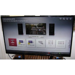LG 47LM640S 119 cm (47 Zoll) Cinema 3D LED Plus Backlight Fernseher, EEK A+ (Full HD, 400Hz MCI, DVB T/C/S2, Smart TV) schwarz Heimkino, TV & Video
