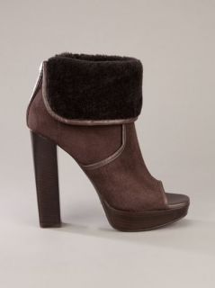 Michael Kors Peep toe Shearling Boot