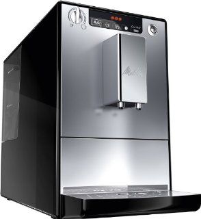 MELITTA E 950 103 Kaffeevollautomat Caffeo Solo silber (20 cm breit, 125g Bohnenbehlter, 15 bar) Küche & Haushalt