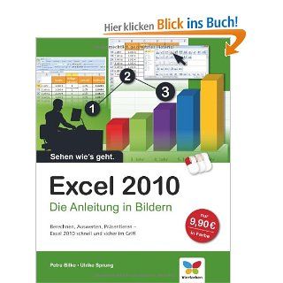 Excel 2010 Die Anleitung in Bildern Petra Bilke, Ulrike Sprung Bücher